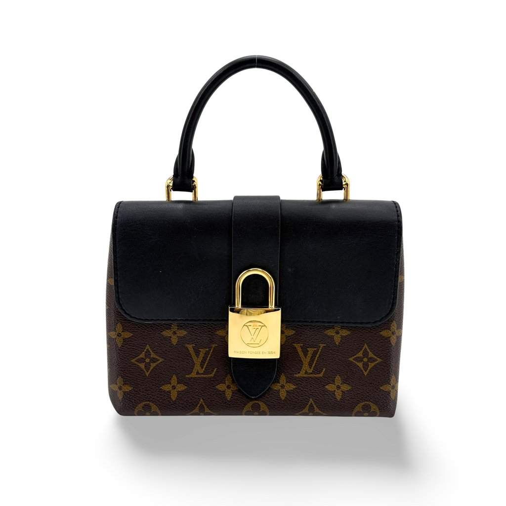 Louis Vuitton Rocky BB Monogram Noir Black Canvas Very good - Front View
