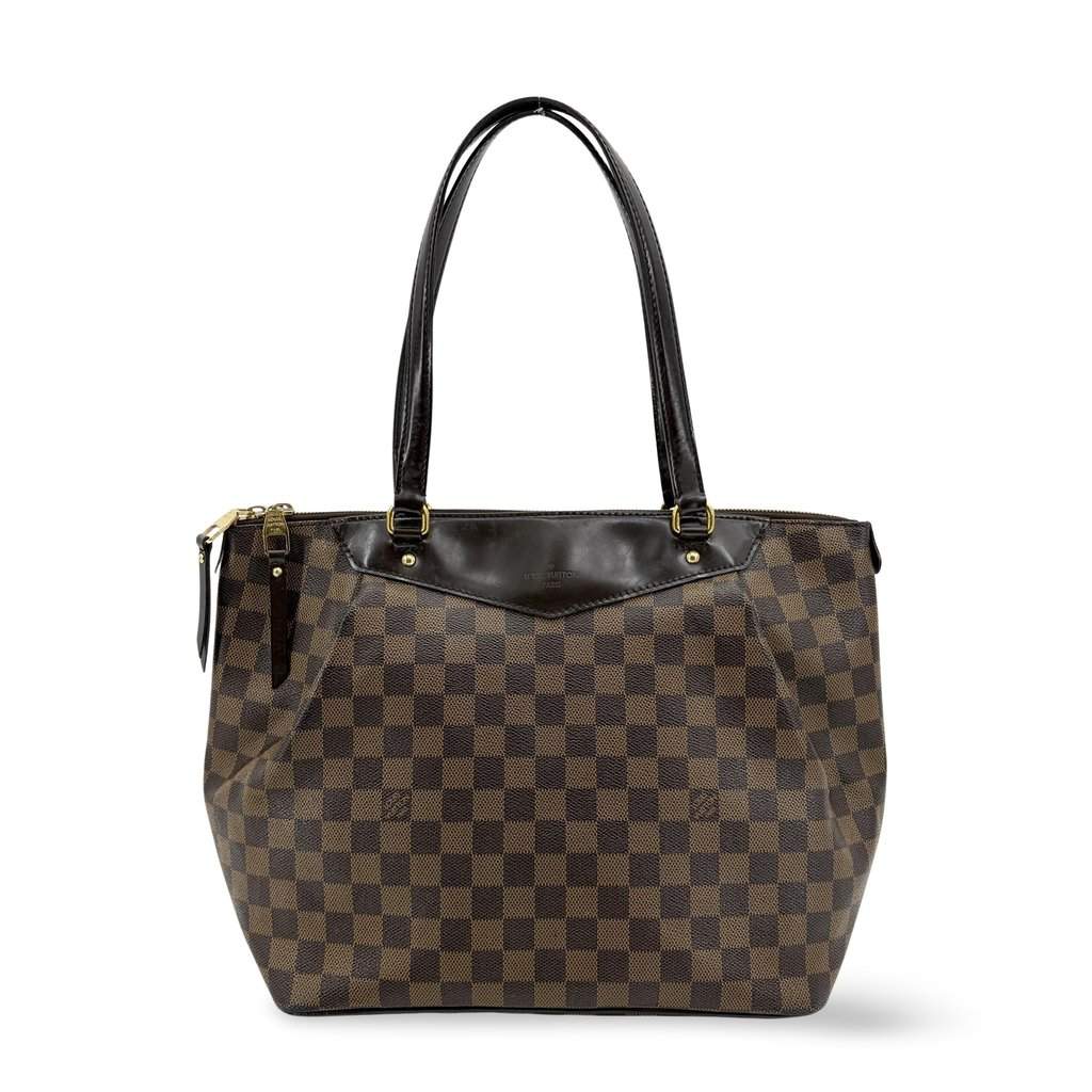 Louis Vuitton Damier Eben Westminster GM Brown Canvas Good - Front View