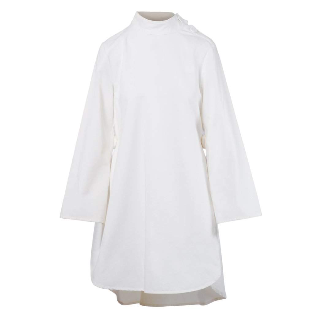 MM6 Maison Margiela White Dress - '10s White Good - Front View