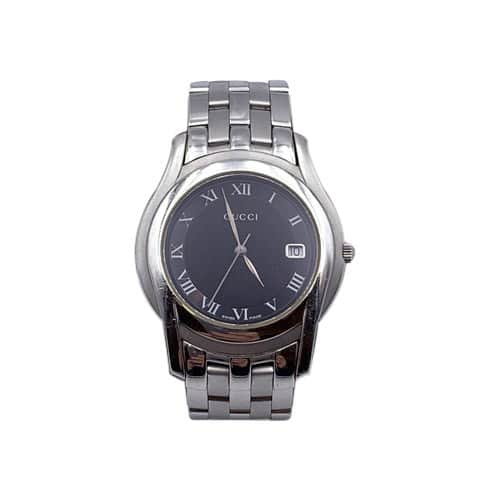 Gucci Watch Black Good - Front View