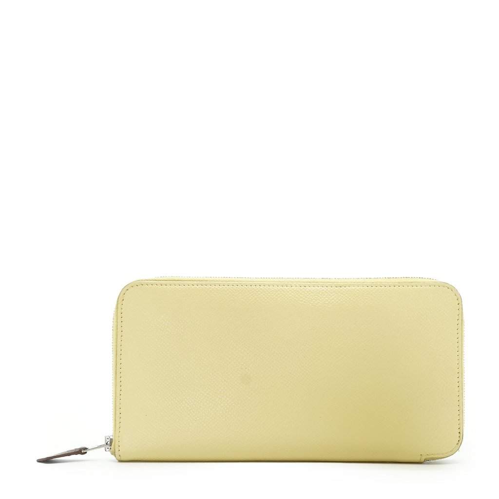 Hermes Wallet Red Silk Good - Front View