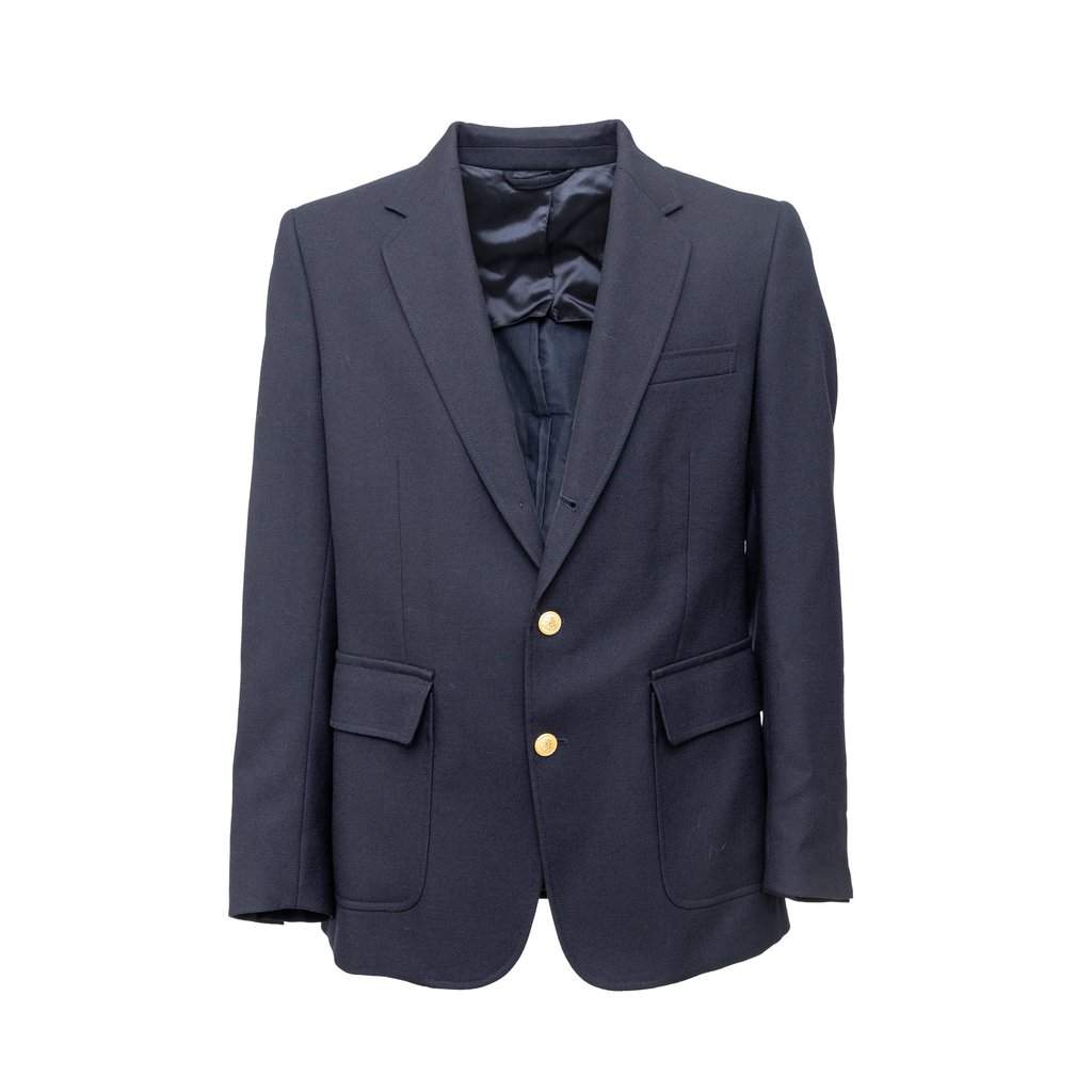 Maison Margiela Replica Harvard Blazer - '00s Navy Wool Good - Front View