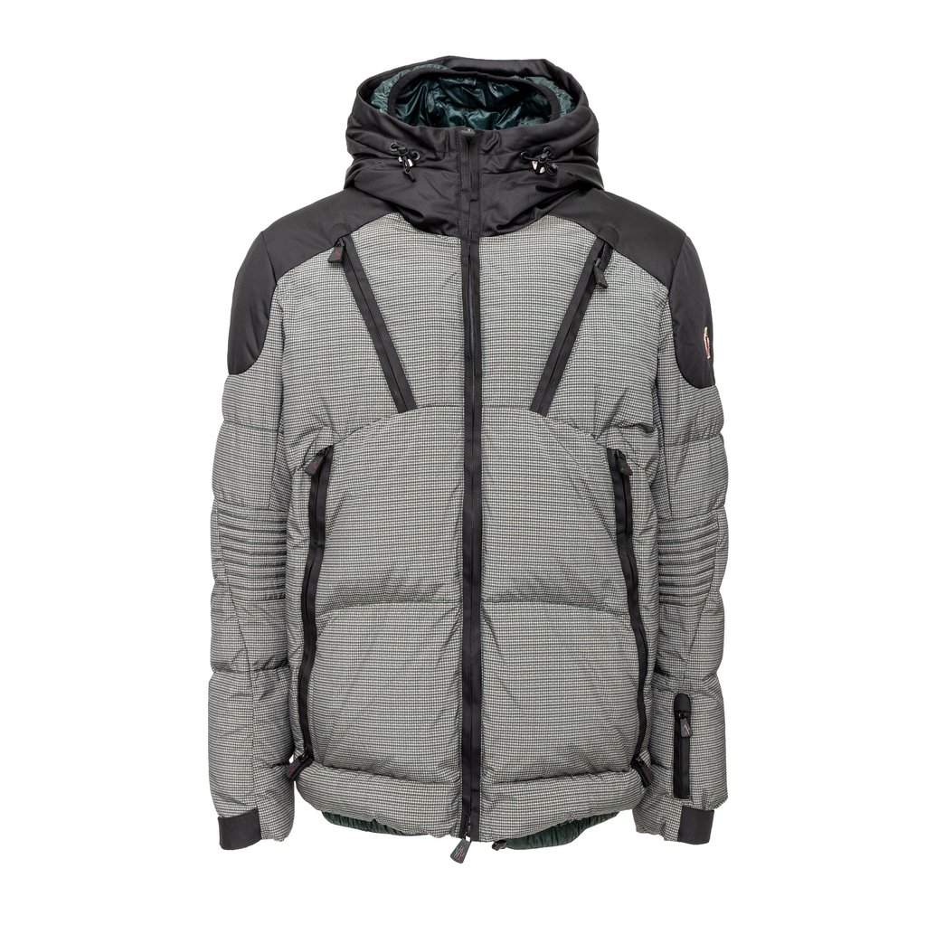 Moncler Padded Ski Jacket - '20s MultiColor Good - Front View