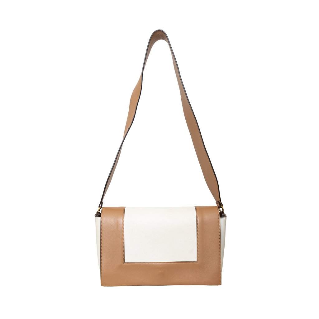 Celine Medium Frame Bag - '10s MultiColor Leather Good - Front View
