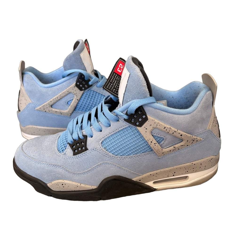 JORDAN Jordan 4 UNC Blue Good condition - Front View