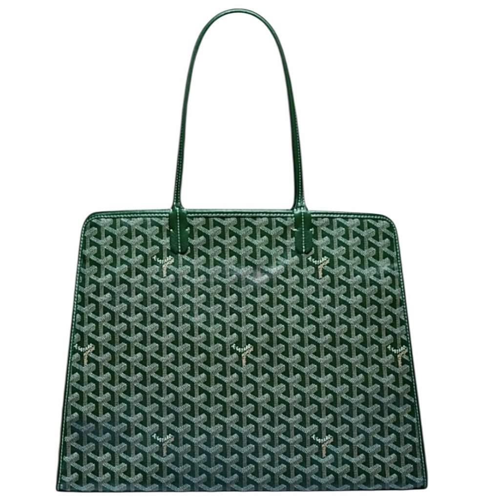 Goyard Goyard Hardy Bag Green Canvas Never worn, with tag - Front View