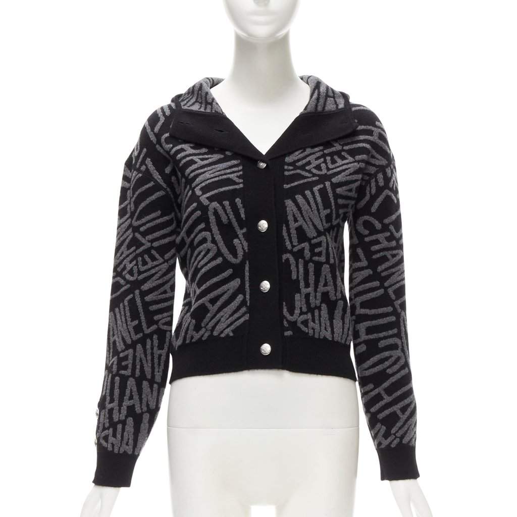 Chanel P70640K10206 Grey Cashmere Never worn - Front View