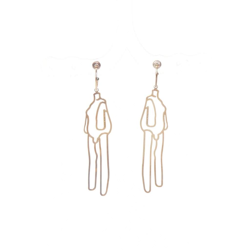 Simone Rocha Louise Bourgeois Untitled 1995 Gold Metal Very good condition - Front View
