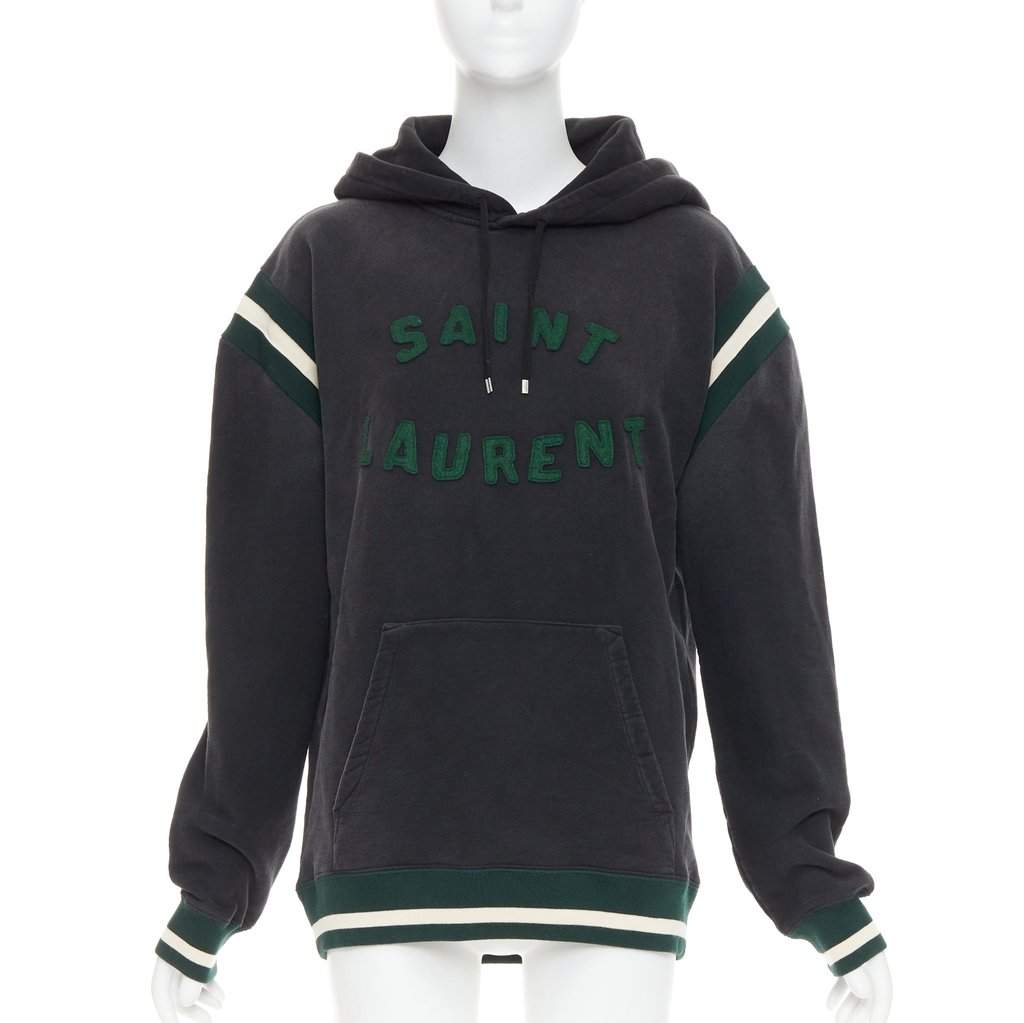 Saint Laurent Green Cotton Knitwear Green Cotton Very good condition - Front View