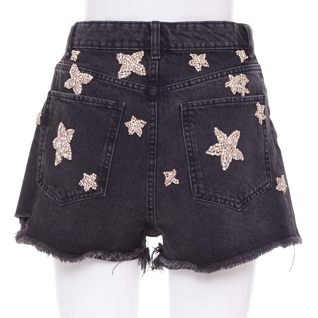 LOULOU STUDIO Grey Cotton Shorts Grey Cotton Very good condition - Front View