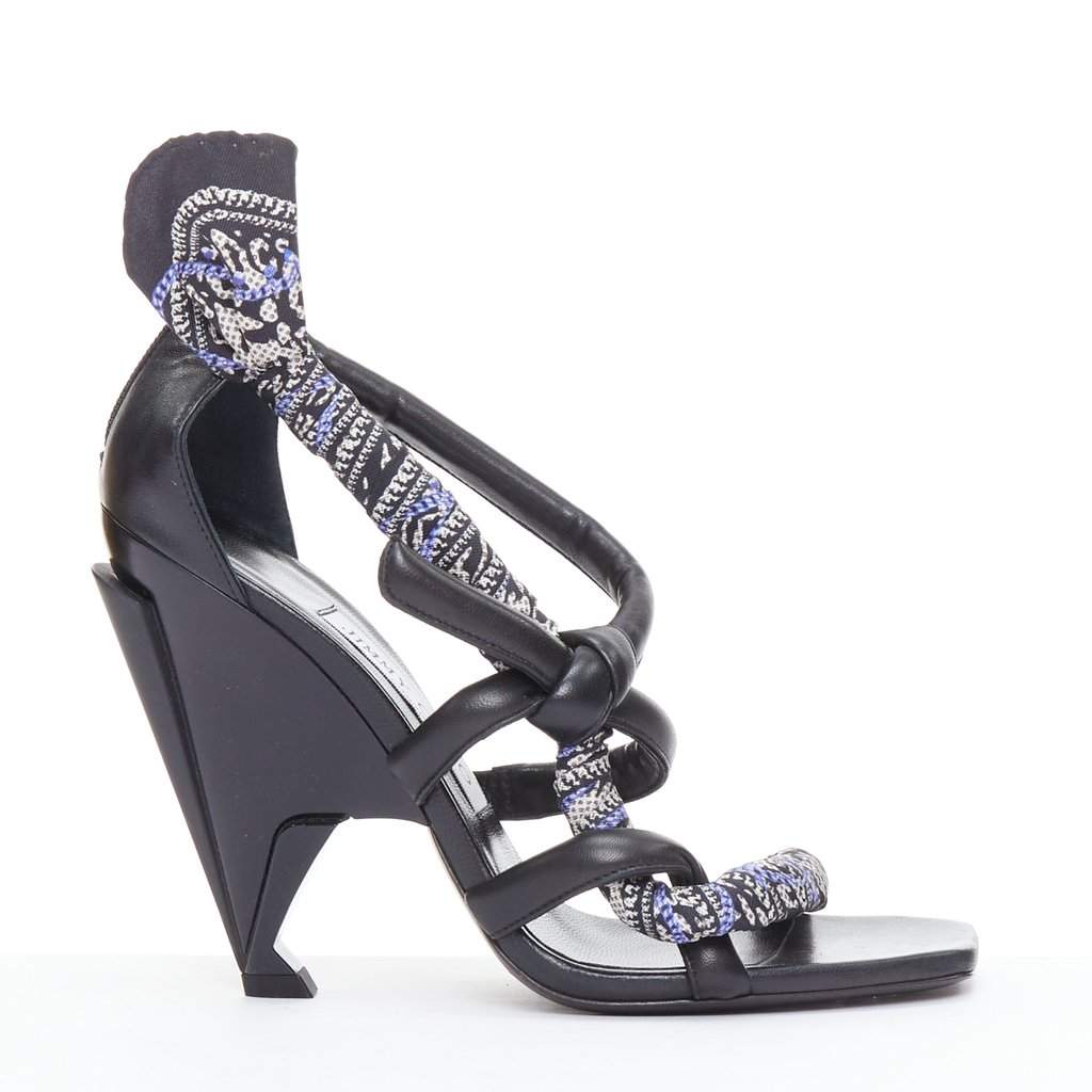 Jimmy Choo Kalypso Black Leather Very good condition - Front View