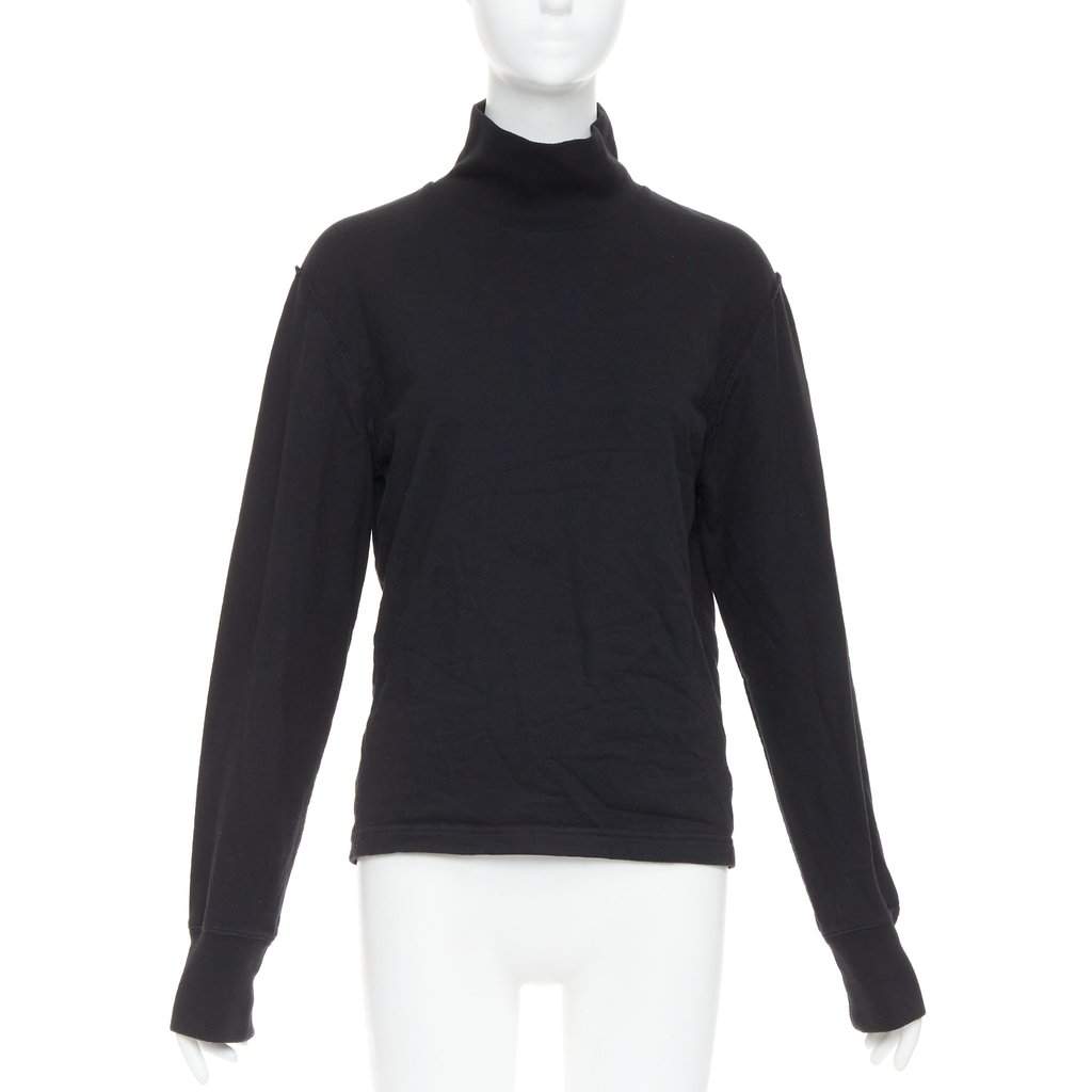 Balenciaga Black Polyester Top Black Polyester Very good condition - Front View