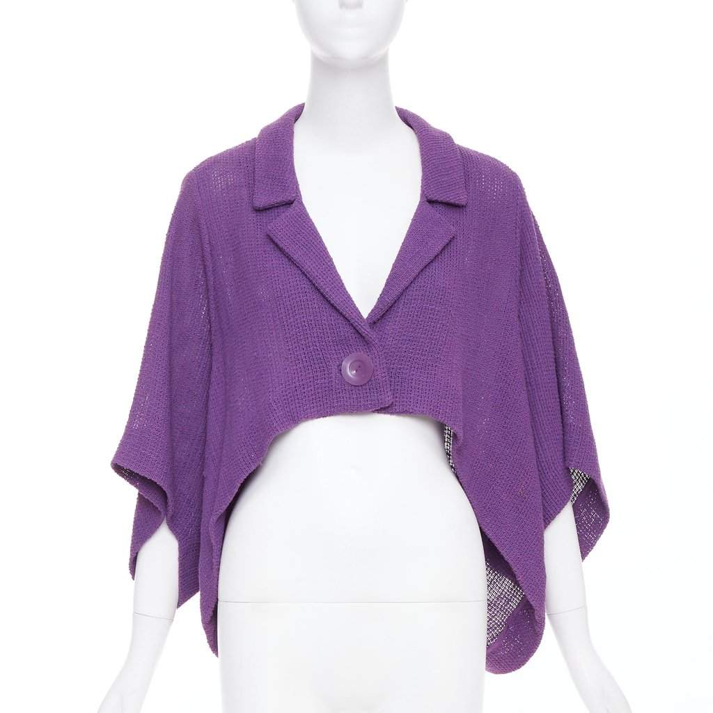 Chloé Purple Cotton Jacket Purple Cotton Good condition - Front View