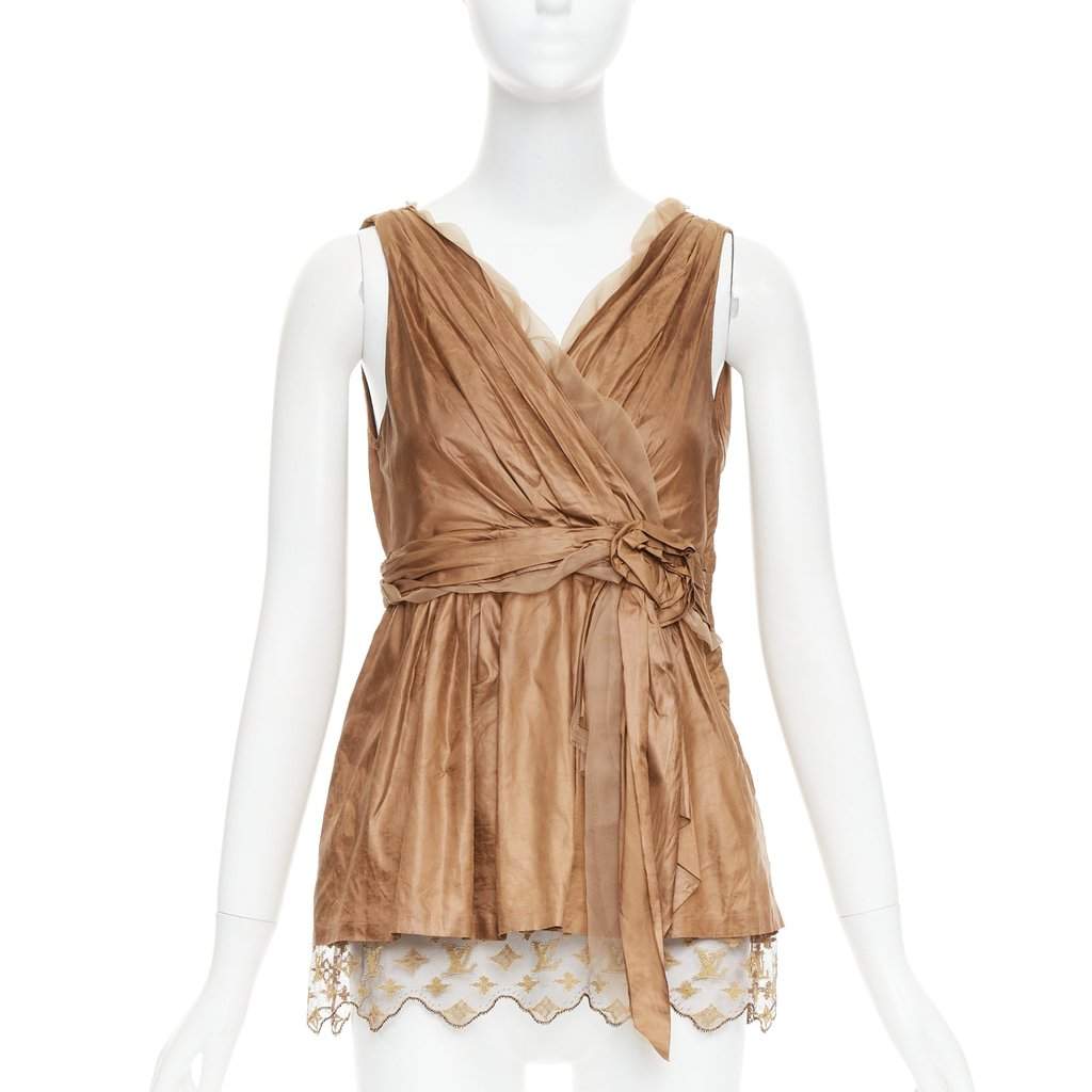 Louis Vuitton Polyester Top Other Polyester Good condition - Front View