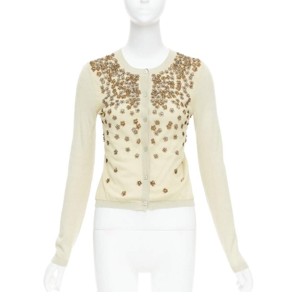 Valentino Garavani Beige Cashmere Knitwear Beige Cashmere Good condition - Front View