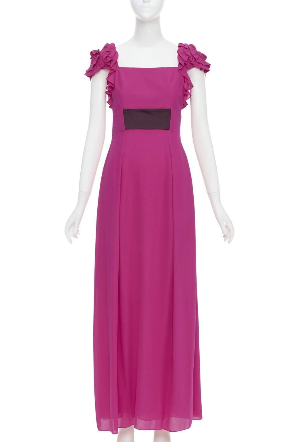 Escada Pink Silk Dress Pink Silk Very good condition - Front View