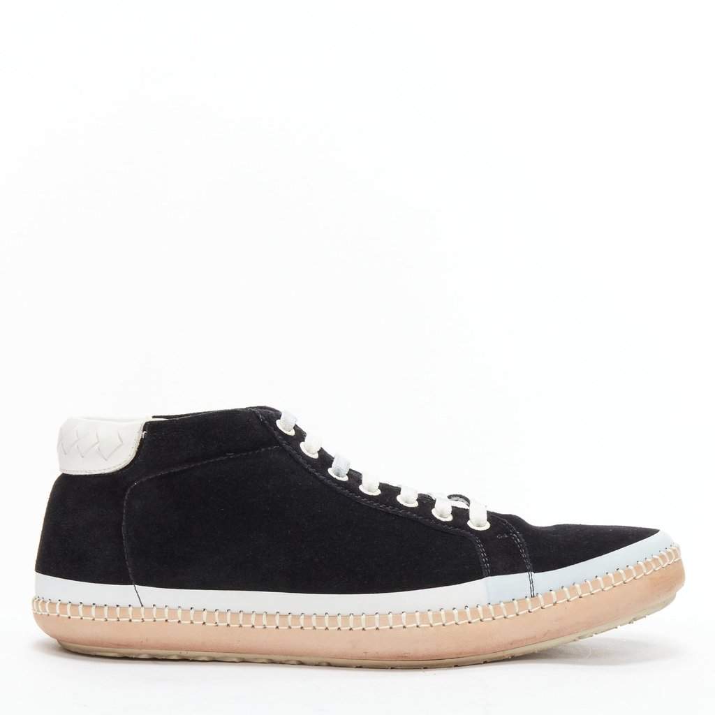 Bottega Veneta Spritz Black Suede Fair condition - Front View