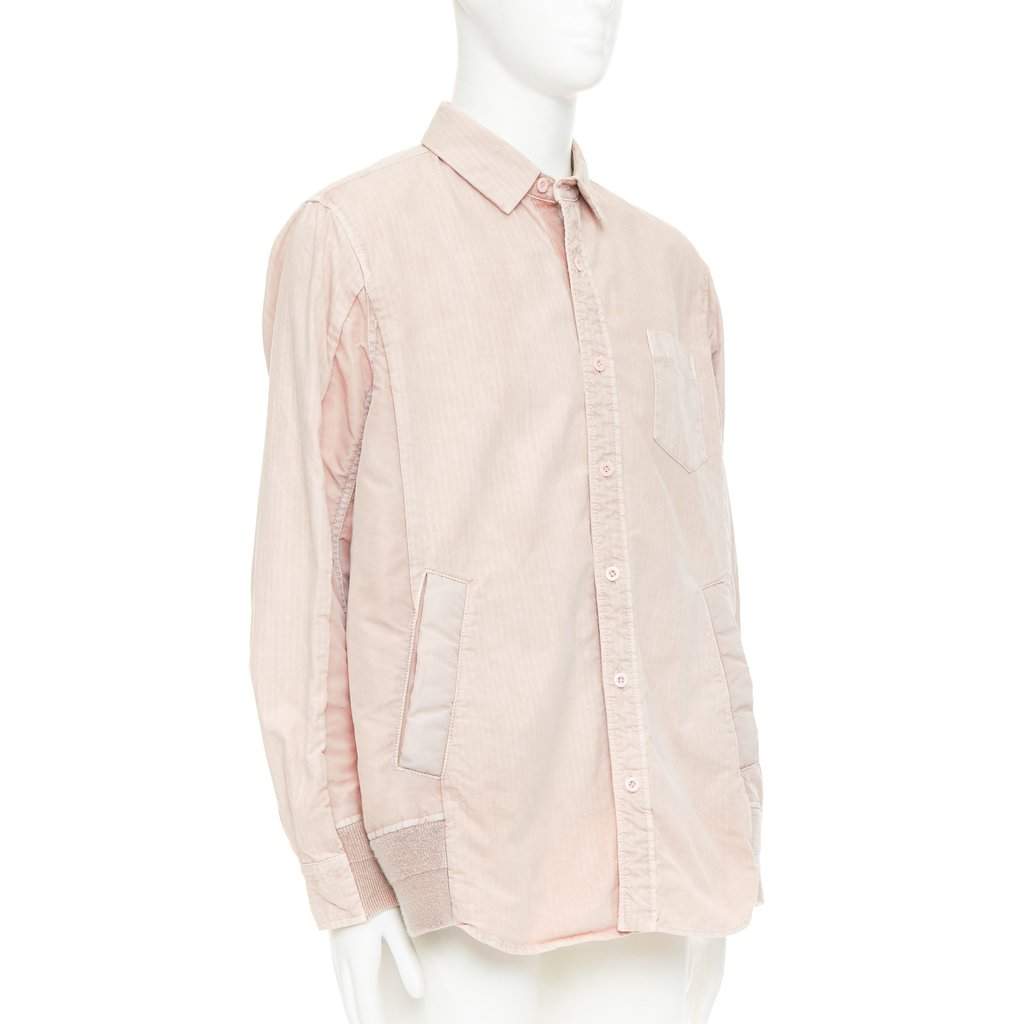 Sacai Pink Cotton Coat Pink Cotton Very good condition - Front View