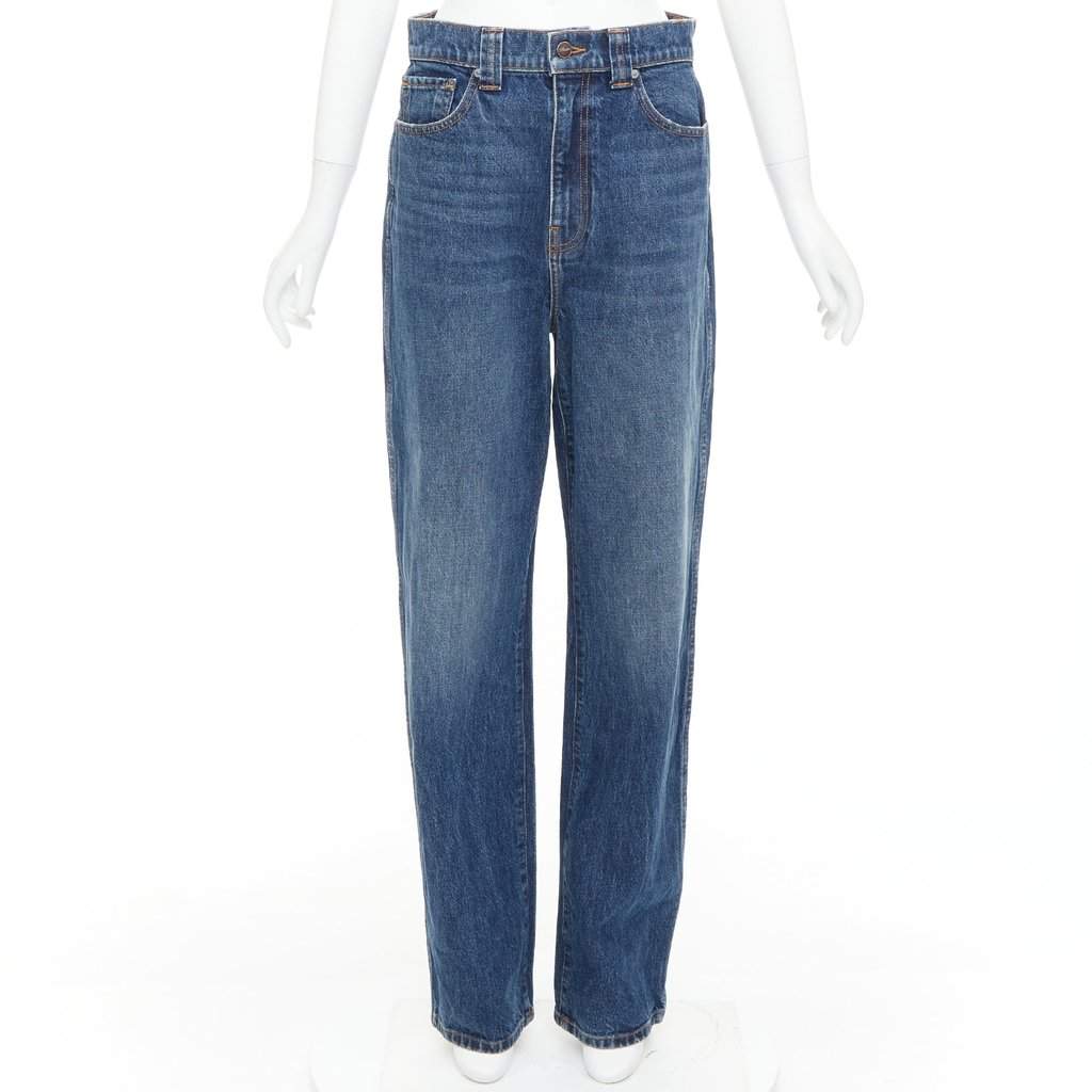 Khaite Albi Blue Denim Very good condition - Front View
