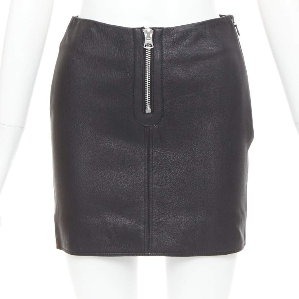 Acne Studios Franca Black Leather Very good condition - Front View