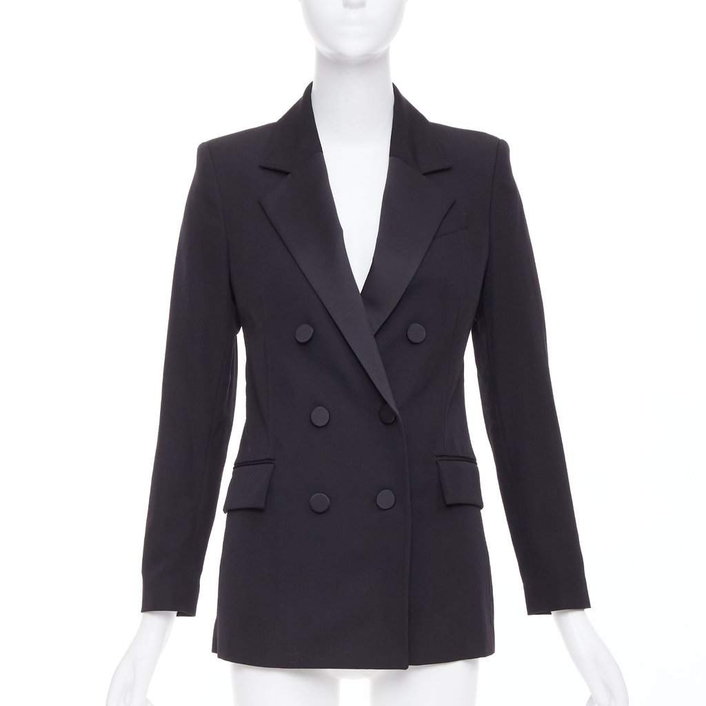 Racil Hatanaka Black Wool Very good condition - Front View
