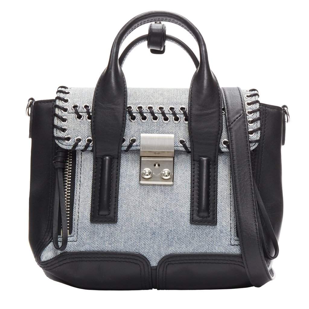 3.1 Phillip Lim Pashli Black Cotton Very good condition - Front View