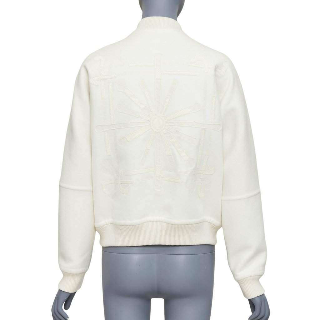 Hermès Ecru Cashmere Coat Beige Cashmere Very good condition - Front View