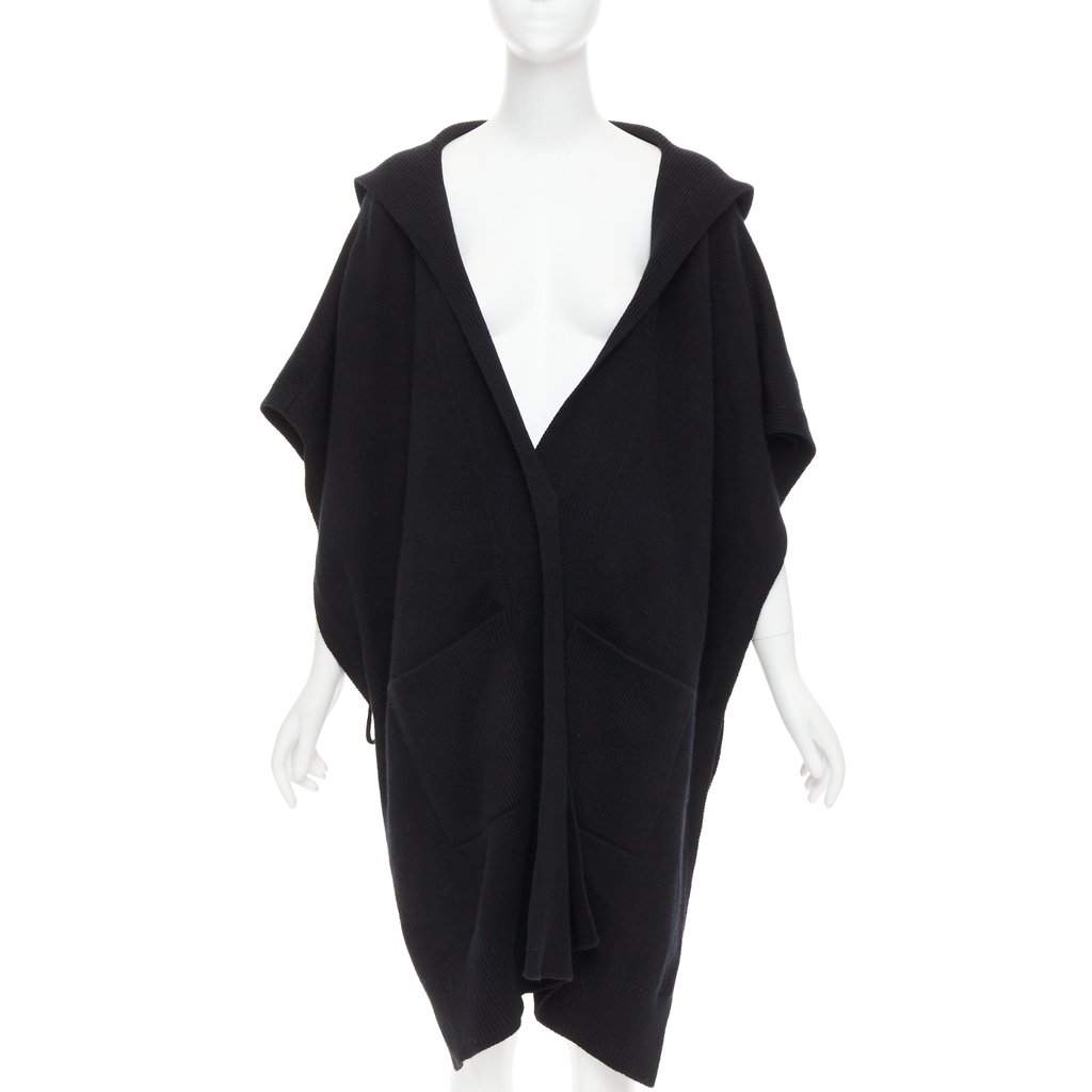 Hermès Black Cashmere Knitwear Black Cashmere Very good condition - Front View