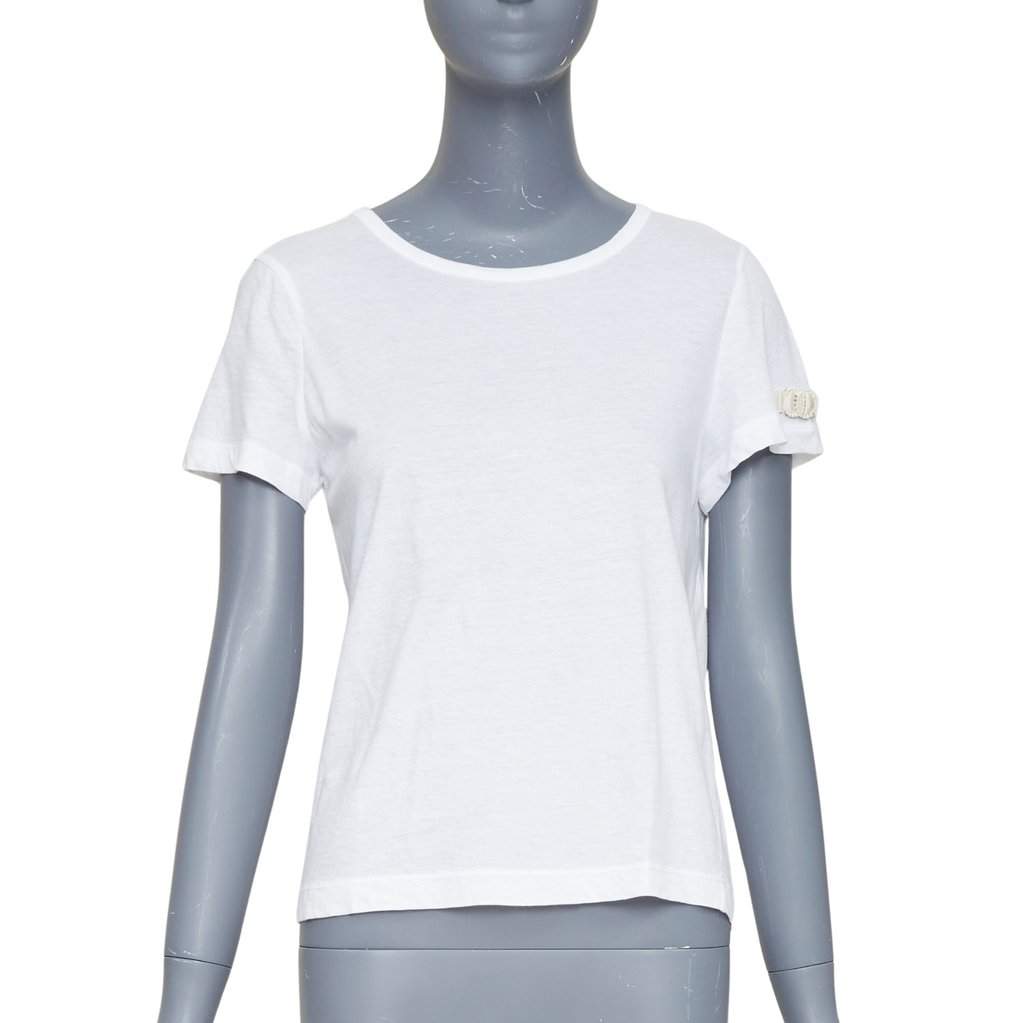 Chanel White Cotton Top White Cotton Very good condition - Front View