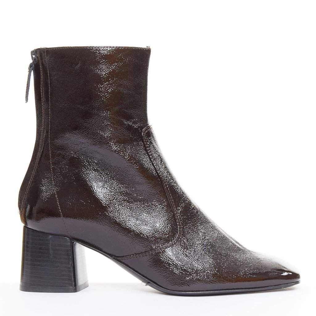 Sandro Black Leather Boots Black Leather Never worn - Front View