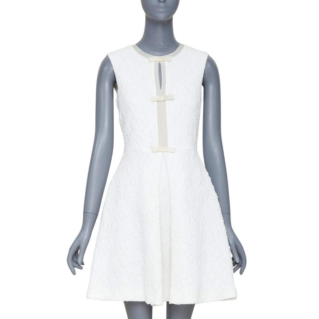 Giambattista Valli White Polyester Dress White Polyester Good condition - Front View