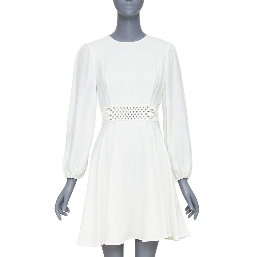 Zimmermann Ecru Viscose Dress Beige Viscose Very good condition - Front View