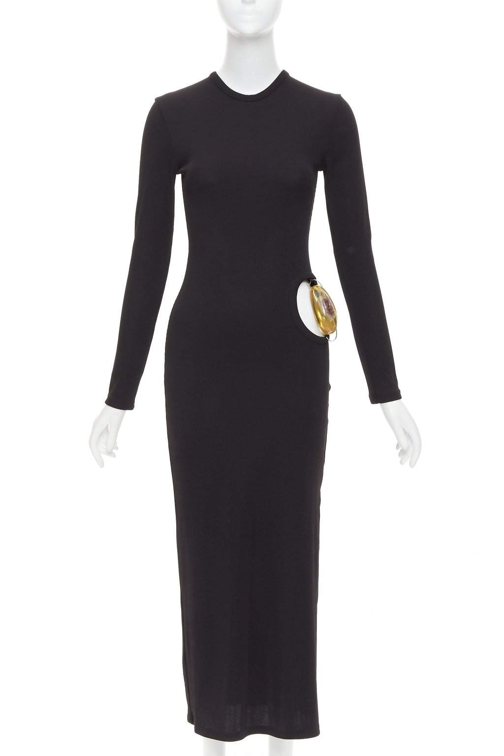 Christopher Esber Black Polyester Dress Black Polyester Very good condition - Front View