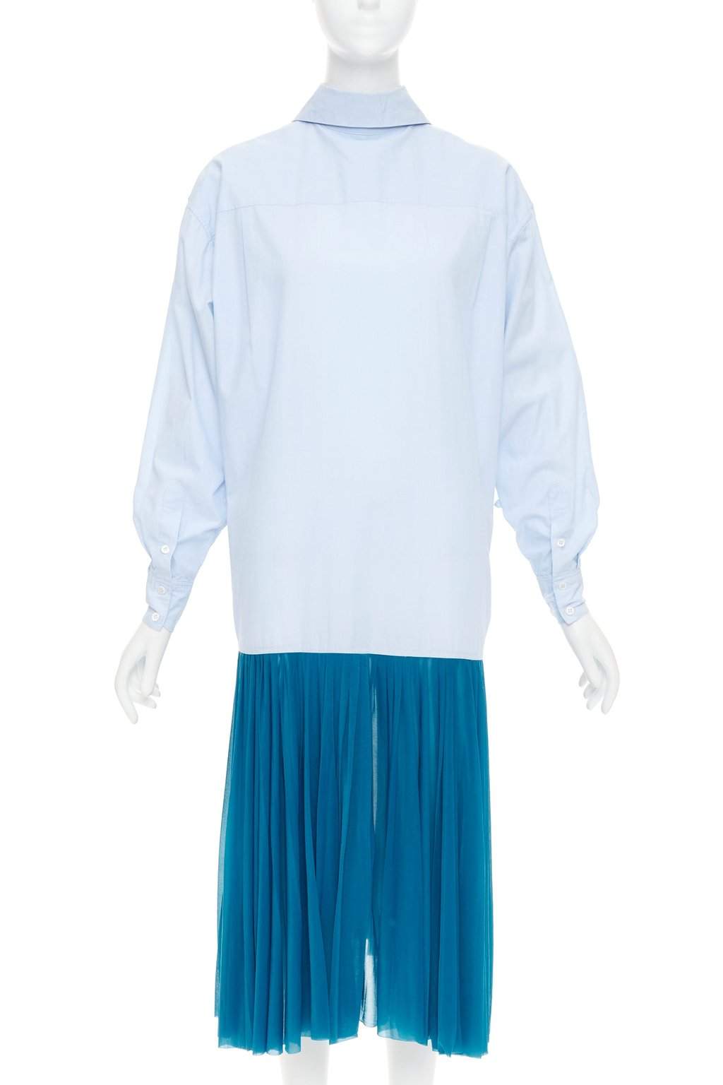 Celine Blue Dress Blue Very good condition - Front View