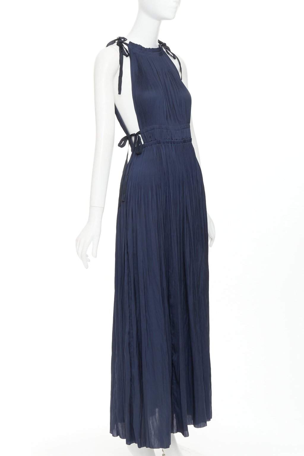 Ulla Johnson Navy Polyester Dress Navy Polyester Good condition - Front View