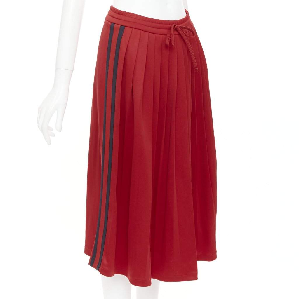 Gucci Red Polyester Skirt Red Polyester Never worn, with tag - Front View