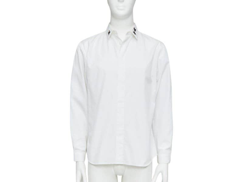 Dior White Cotton Shirt White Cotton Good condition - Front View