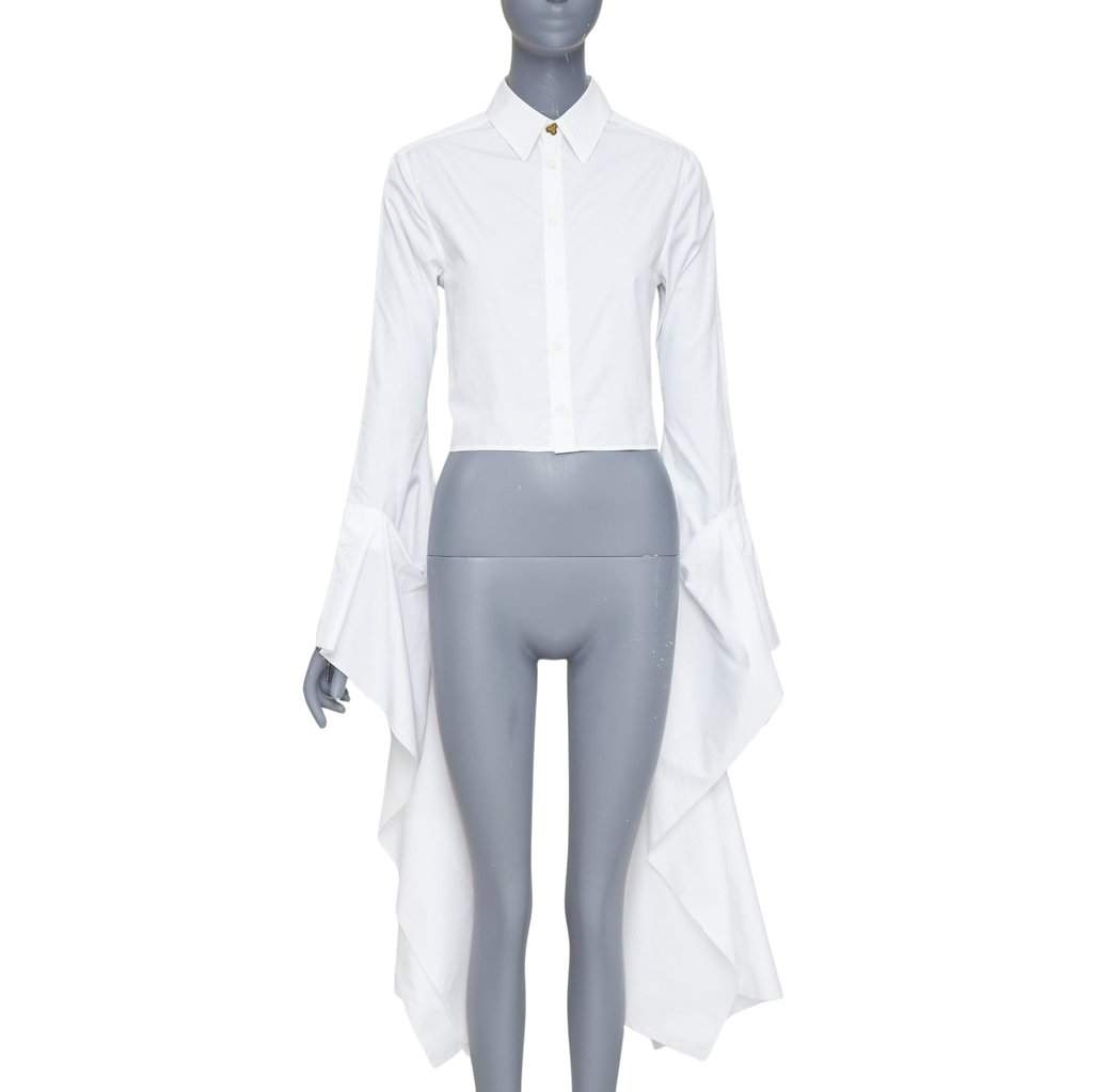 Loewe White Cotton Top White Cotton Very good condition - Front View