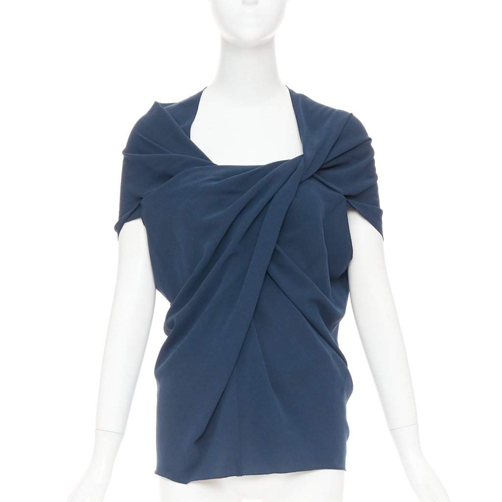 Lanvin Navy Top Navy Very good condition - Front View