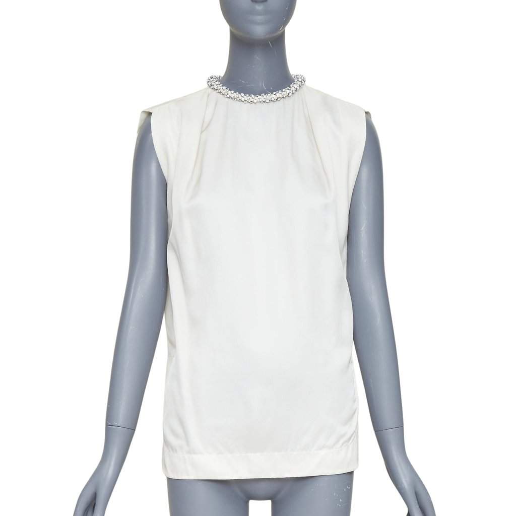 Stella McCartney Ecru Top Ecru Very good condition - Front View