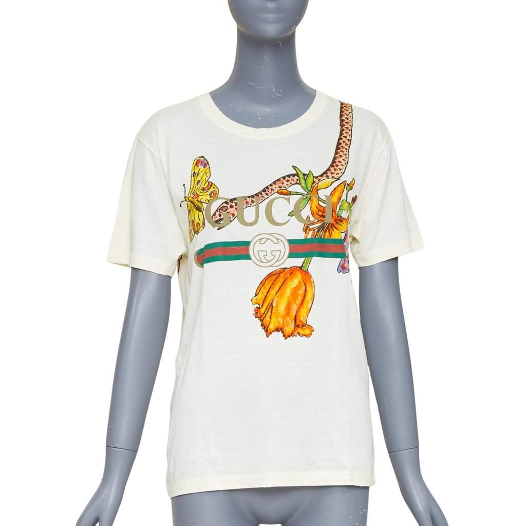 Gucci Ecru Cotton Top Ecru Cotton Very good condition - Front View