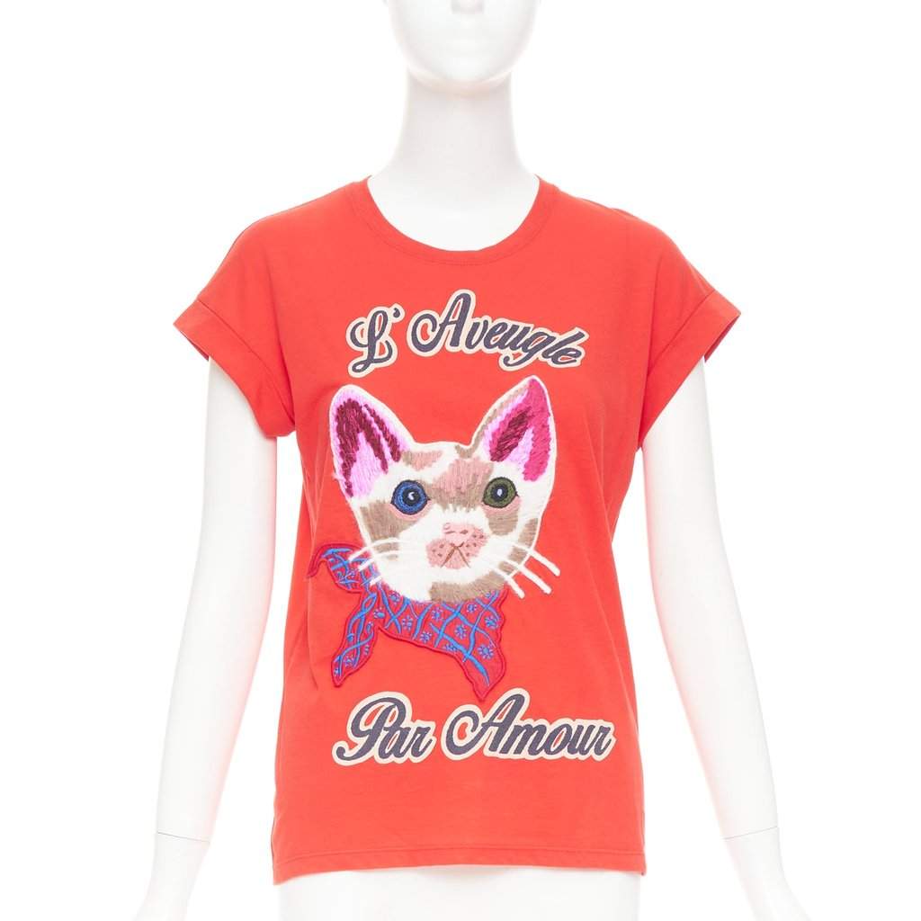 Gucci Red Cotton Top Red Cotton Very good condition - Front View