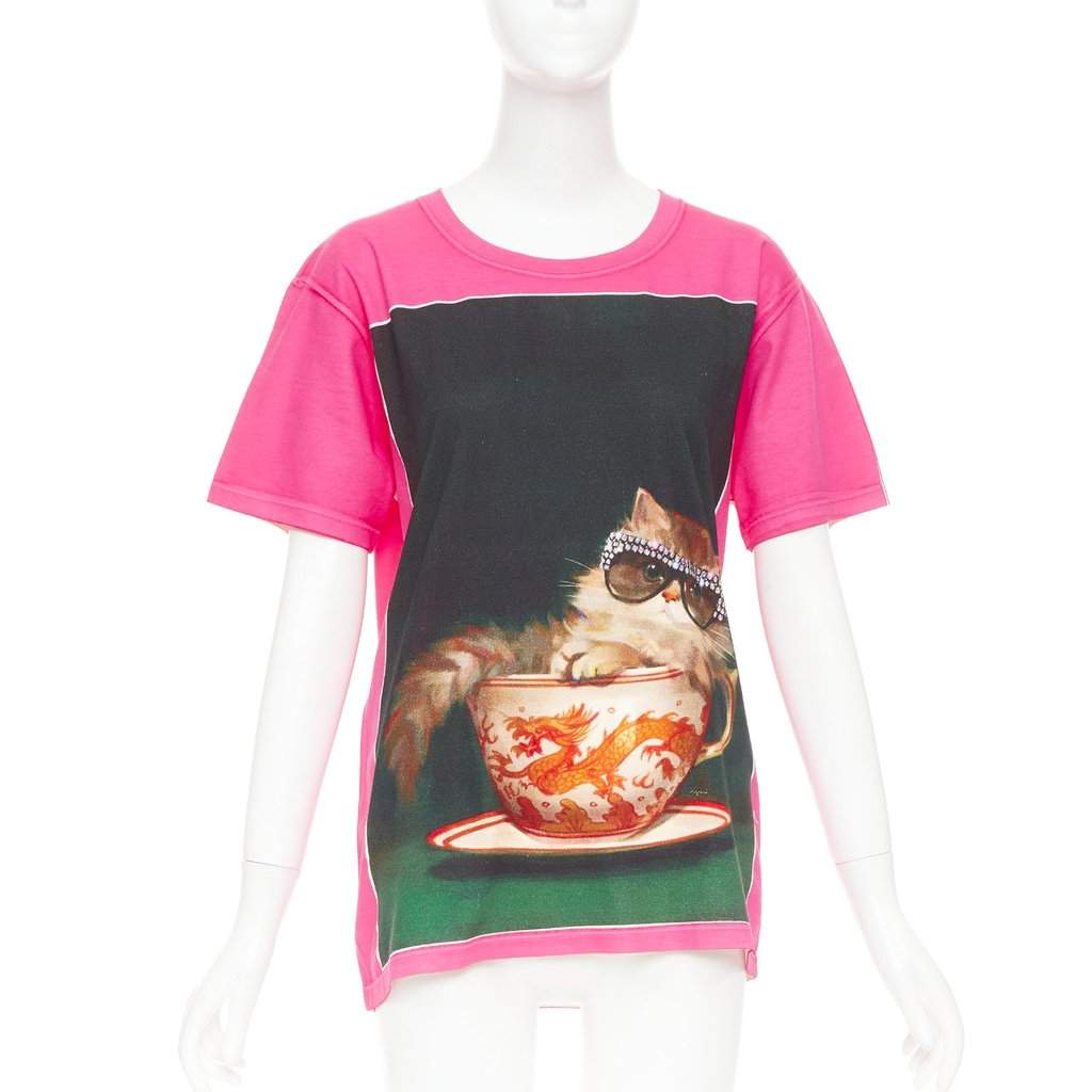 Gucci Pink Cotton Top Pink Cotton Very good condition - Front View