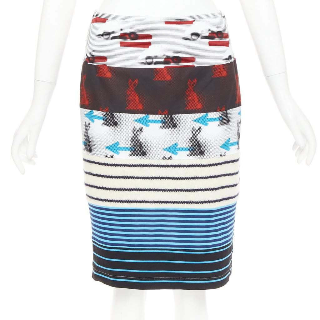 Prada MultiColor Cotton Skirt MultiColor Cotton Very good condition - Front View