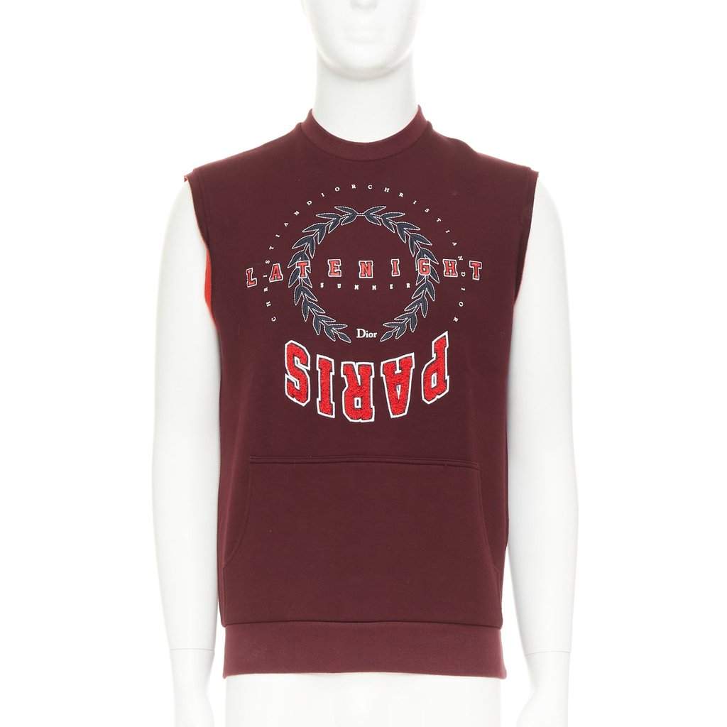 Dior Burgundy Knitwear Burgundy Good condition - Front View