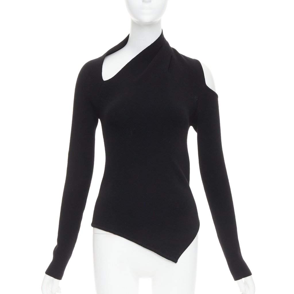 Monse Black Wool Knitwear Black Wool Very good condition - Front View
