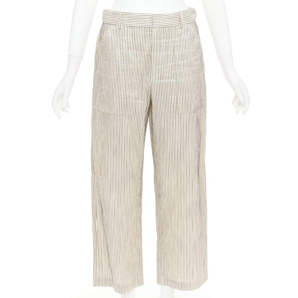Dior Beige Silk Trouser Beige Silk Very good condition - Front View