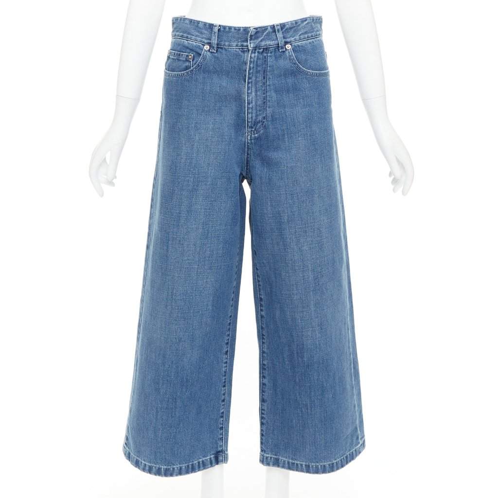 Dior Blue Cotton Jeans Blue Cotton Very good condition - Front View