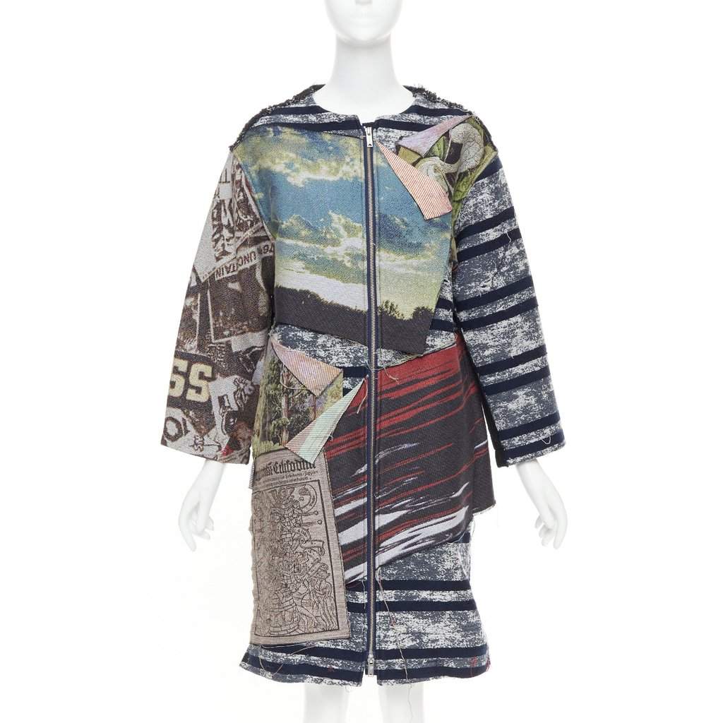 Miharayasuhiro MultiColor Cotton Coat MultiColor Cotton Very good condition - Front View