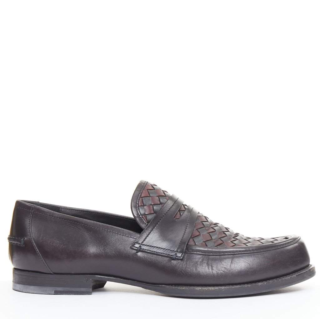 Bottega Veneta Black Leather Lace ups Black Leather Fair condition - Front View
